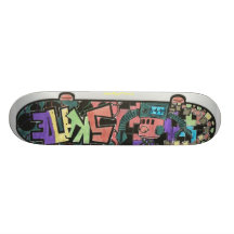 Skateboard designed for Sunset Angel Creations