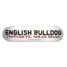Skateboard English Bulldog Individuelle Skateboards
