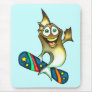 Skateboard Fish Mousepad