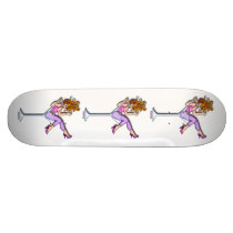 Skateboard - Girl in a Martini Glass, Lil Red