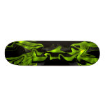 Skateboard Green Glow 2