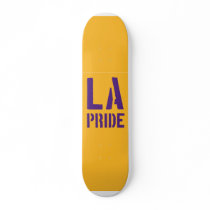 Skateboard Los Angeles LA Pride  (Purple and Gold)