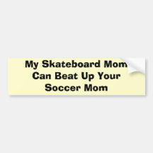 Skateboard Moms Bumper Sticker