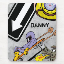 Skateboard Mouse Pad