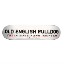 Skateboard Old English Bulldog Skateboarddeck