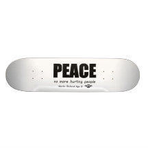 Skateboard Peace No More Hurting People