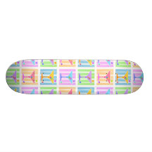 Skateboard - Retro Pop Art Martinis