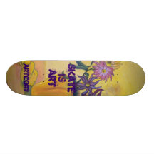 Skateboard Skating Art