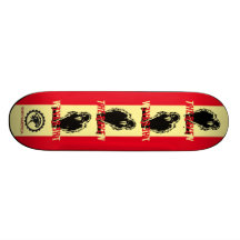 SKATEBOARD THE RAVEN by SHIRTAMERICA Skate Board