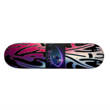Skateboard- WEEP   weeping eye logo