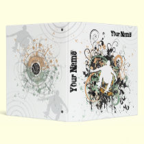Skateboarder Binder (with Your Name) binders
