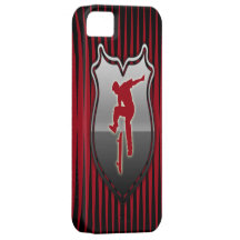 Skateboarder Shield iPhone 5 Cases