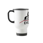 Skateboarding Evolution mug