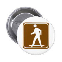 Skateboarding Highway Sign Buttons