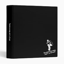 Skateboarding isn't a Crime 3 Ring Binder