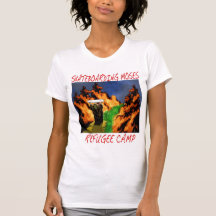 Skateboarding Moses Refugee Camp Design Tshirt