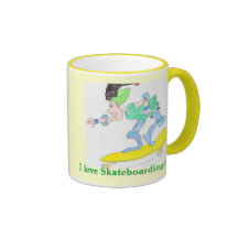 Skateboarding Mug