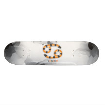 Skateboards "Cancer in Tiger's style".