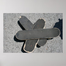 Skateboards in wait. posters
