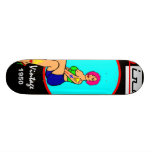 SKATEBOARDS  PIN-UP vintage 1950