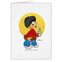 Skater Boy Card