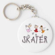 Skater Girl Keychains
