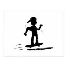 Skater Kid - nd Postcards
