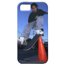 Skater kid stepping out iPhone 5 cover