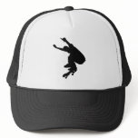 Skater Silhouette Mesh Hats