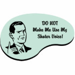 Skater Voice Photo Cut Outs