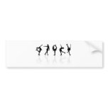 Skaters & Reflections Bumper Stickers