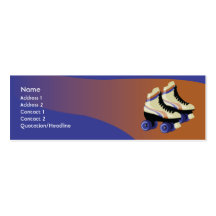 Skates - Skinny Business Card Template