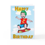 Skating Birthday cards