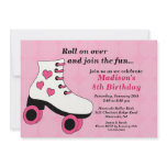 Skating Birthday Party Invitation