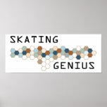 Skating Genius Print