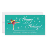 Skating Happy Holidays on Ice photo cards