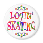 Skating Lover Fridge Magnet