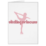 Skating Princess Greeting Cards