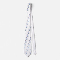 Skating Snowman Ties