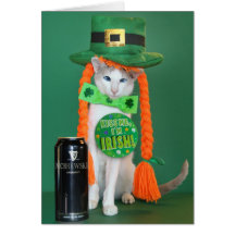 Skeezix McCat --- Carte du jour de St Patrick de c