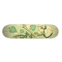 Skele-Spades Custom Skateboard