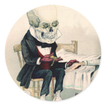 Skeletal Last Rites Stickers