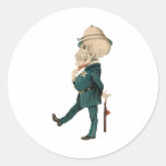 Skeletal Officer Sticker