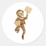 Skeletal Paperboy Stickers