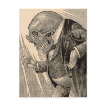 Skeletal Penny Saver Post Card