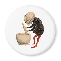 Skeletal Pharmacy Magnet