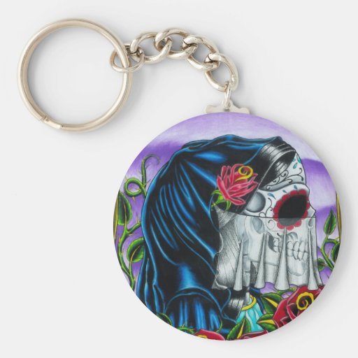 Skeleton Bride Keychains