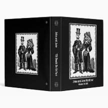 Skeleton Couple - Binder (Customize)