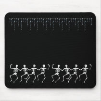 Skeleton Dance Party Mouse Pads