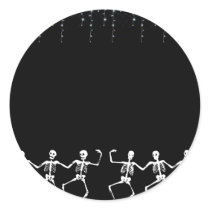 Skeleton Dance Party Stickers